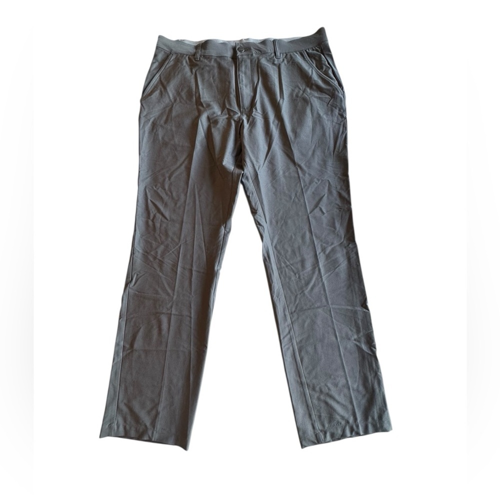 Adidas Ultimate365 Golf Pants 36x32 Gray Performance Stretch Trousers N206